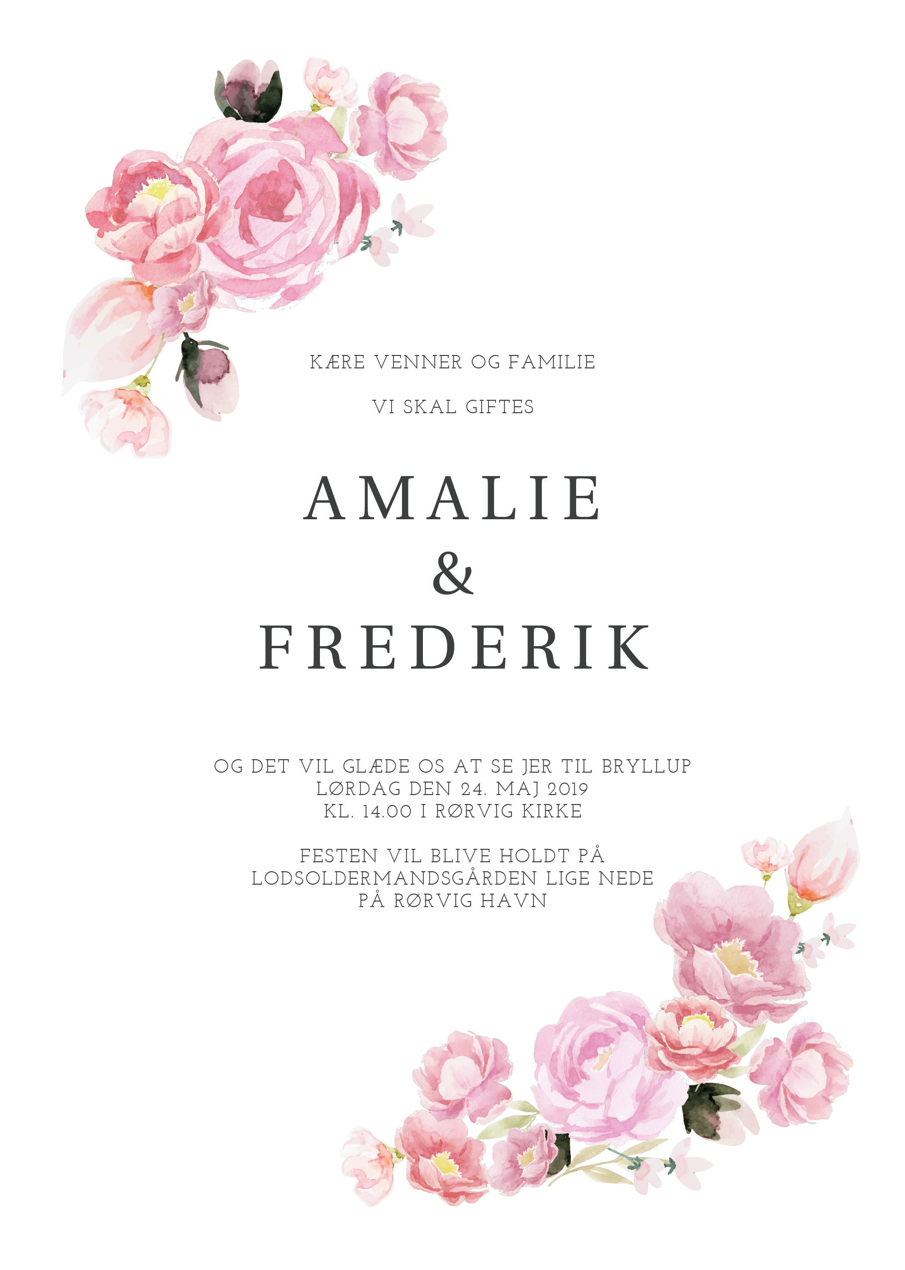 Romantisk - Amalie & Frederik